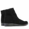 Bottes adolescents 452 noir velours