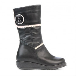 Bottes enfant petit 25c noir combiné