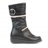 Bottes enfant petit 25c noir combiné