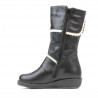 Bottes enfant petit 25c noir combiné