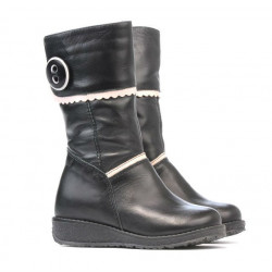 Bottes enfant petit 25c noir combiné
