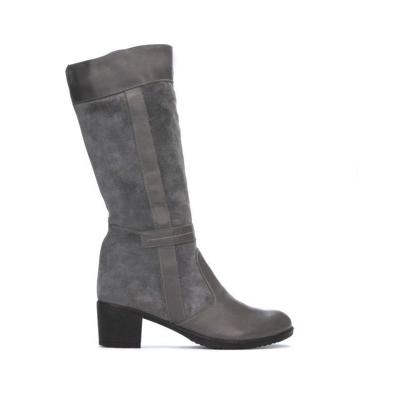 Bottes femme 3250 gris combiné