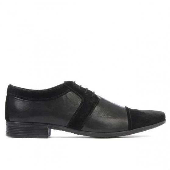 Chaussures élégantes hommes 742 noir combiné Chaussures élégantes hommes 742 noir combiné