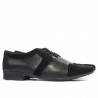 Chaussures élégantes hommes 742 noir combiné