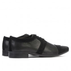 Chaussures élégantes hommes 742 noir combiné