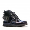 Bottines petits enfants 38c vernis indigo