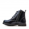 Bottines petits enfants 38c vernis indigo