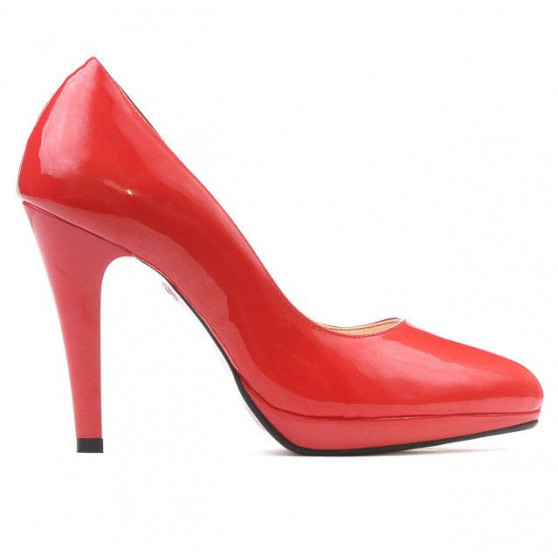 Chaussures élégantes femme 1233 vernis rouge Chaussures élégantes femme 1233 vernis rouge