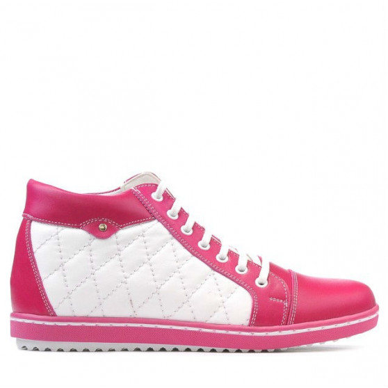 Bottes femme 3283 rose+blanc Bottes femme 3283 rose+blanc