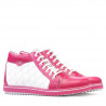 Bottes femme 3283 rose+blanc