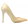 Chaussures élégantes femme 1230 vernis beige