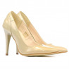 Chaussures élégantes femme 1230 vernis beige