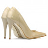 Chaussures élégantes femme 1230 vernis beige