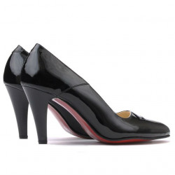 Chaussures élégantes femme 1231 vernis noir
