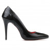 Chaussures élégantes femme 1230 vernis noir