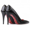 Chaussures élégantes femme 1230 vernis noir