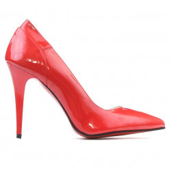 Chaussures élégantes femme 1230 verni rouge