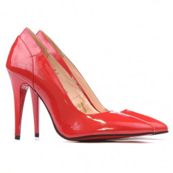 Chaussures élégantes femme 1230 verni rouge