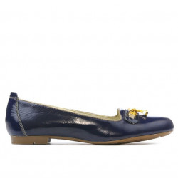 Chaussures décontractées femme 639 vernis indigo