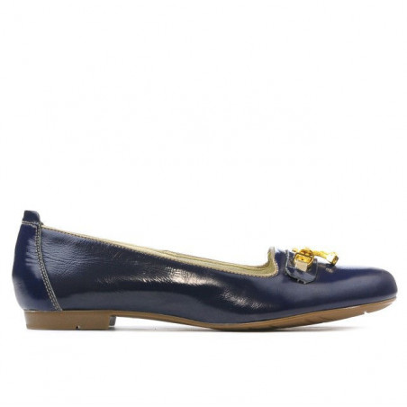 Chaussures décontractées femme 639 vernis indigo