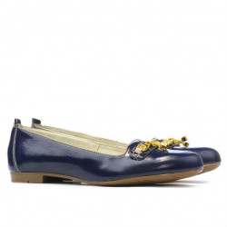 Chaussures décontractées femme 639 vernis indigo