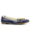 Chaussures décontractées femme 639 vernis indigo