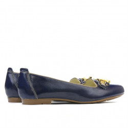 Chaussures décontractées femme 639 vernis indigo
