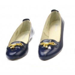 Chaussures décontractées femme 639 vernis indigo