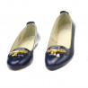 Chaussures décontractées femme 639 vernis indigo