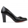 Chaussures élégantes femme 1213 vernis noir