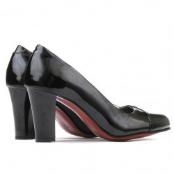 Chaussures élégantes femme 1213 vernis noir