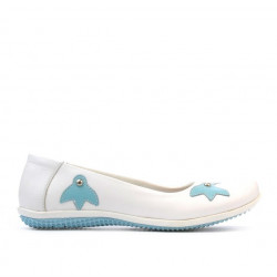 Chaussures enfants 117 blanc+bleu