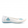Chaussures enfants 117 blanc+bleu