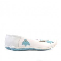 Chaussures enfants 117 blanc+bleu