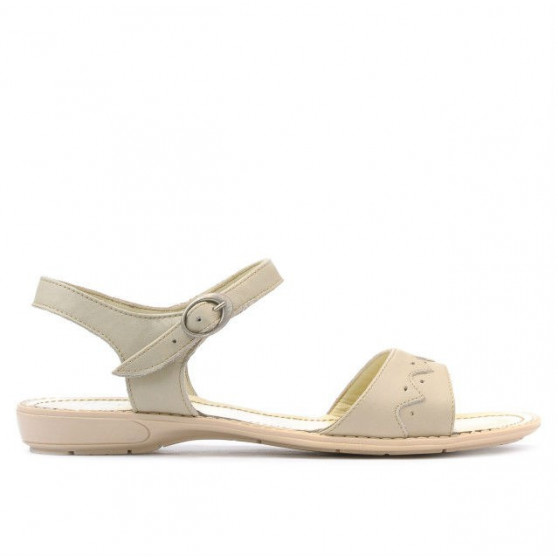 Sandales femme 590 beige+caramel Sandales femme 590 beige+caramel