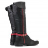 Bottes femme 3263 noir+bordeaux