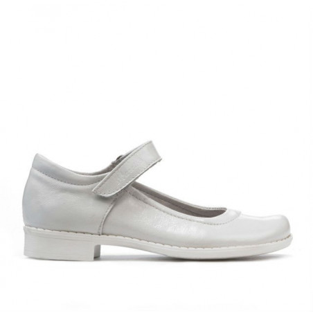 Chaussures enfants 121 vernis blanc