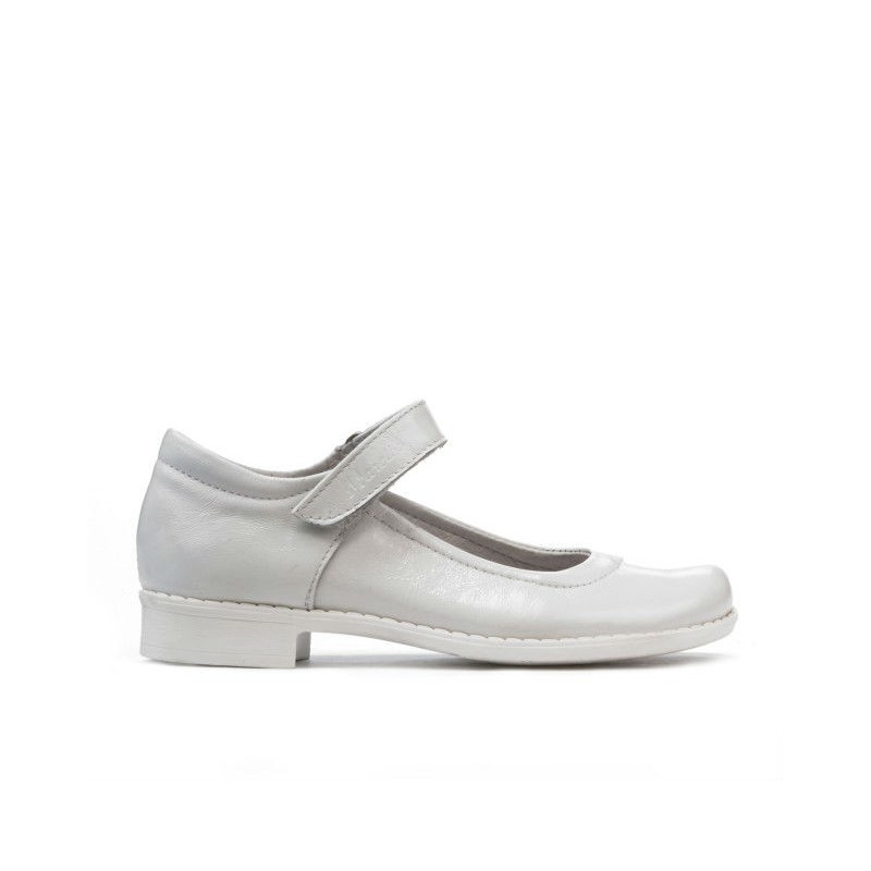 Chaussures enfants 121 vernis blanc