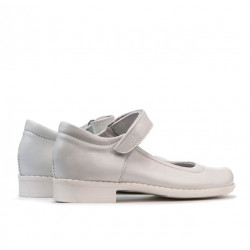 Chaussures enfants 121 vernis blanc