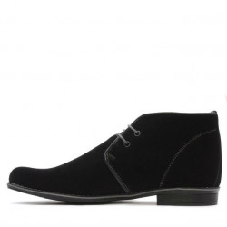 Bottes adolescents 464 noir velours