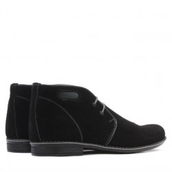 Bottes adolescents 464 noir velours