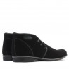Bottes adolescents 464 noir velours