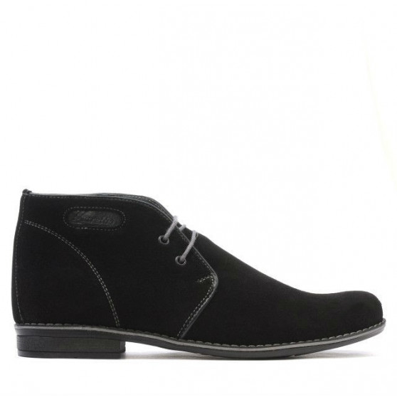 Bottes adolescents 464 noir velours Bottes adolescents 464 noir velours