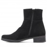 Bottes femme 3284 noir velours