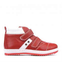 Bottes enfants 3207 rouge+blanc