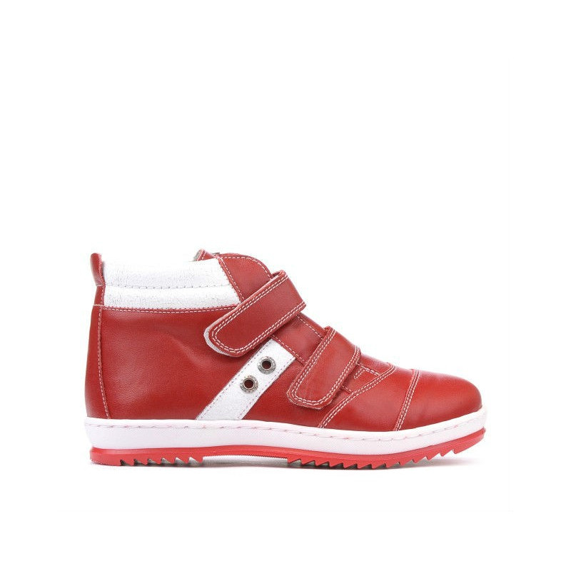 Bottes enfants 3207 rouge+blanc
