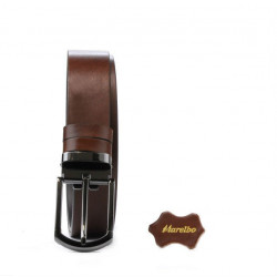 Ceinture hommes 12b marron