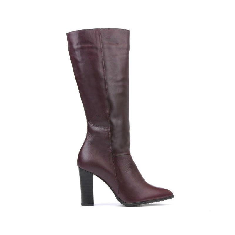 Bottes femme 1158-1 bordeaux