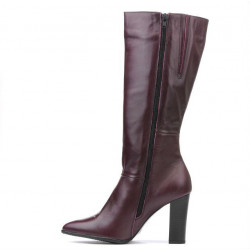 Bottes femme 1158-1 bordeaux