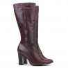 Bottes femme 1158-1 bordeaux